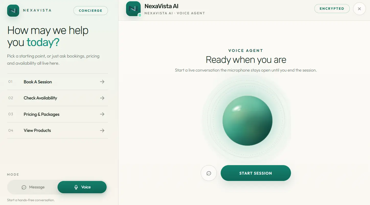 AI Receptionist Preview