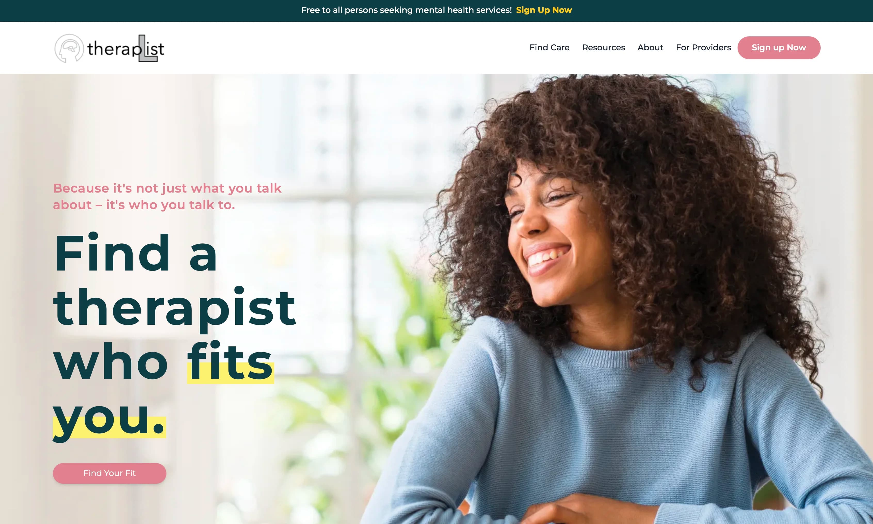 Therapist and client in a welcoming environment