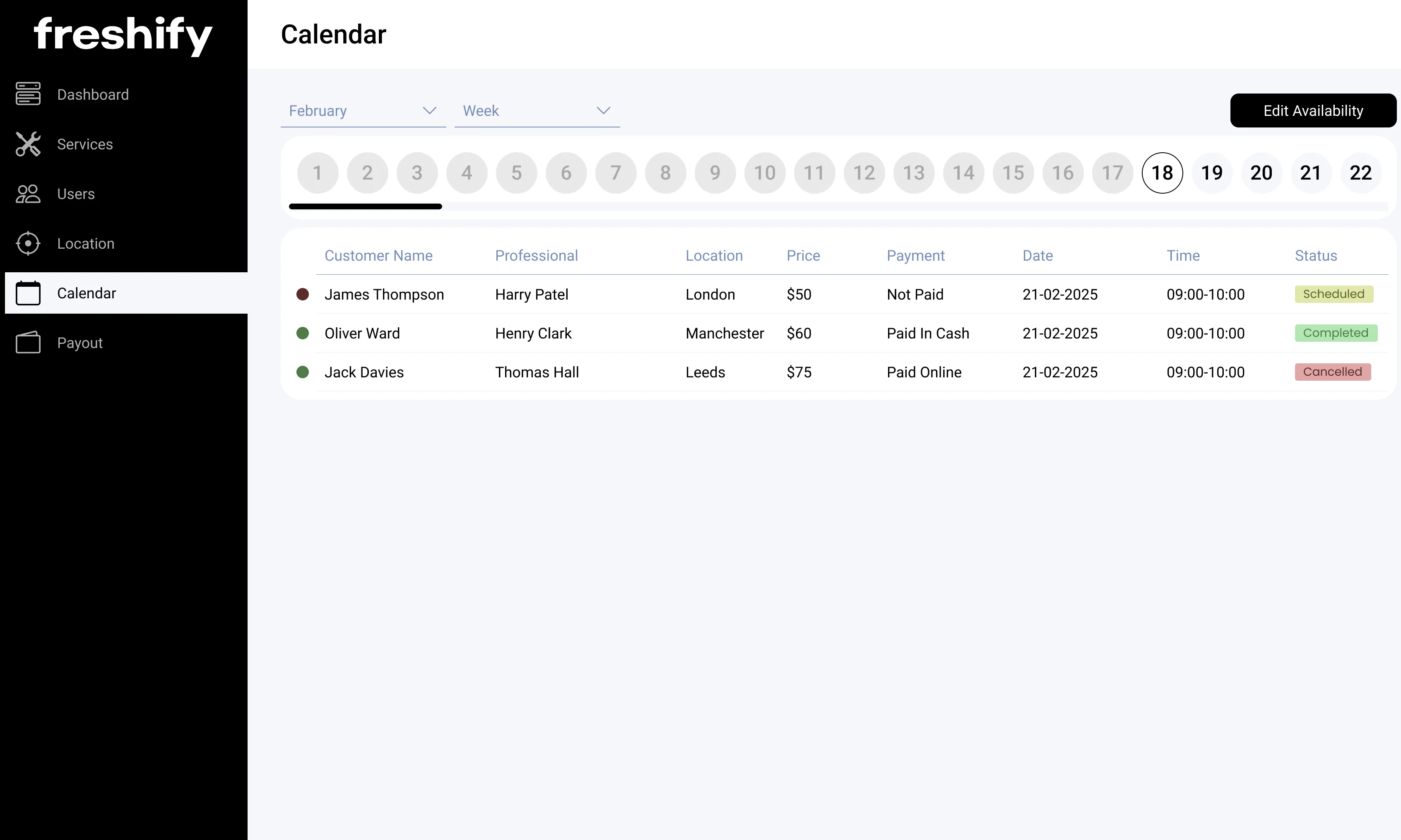Digital Operations Dashboard