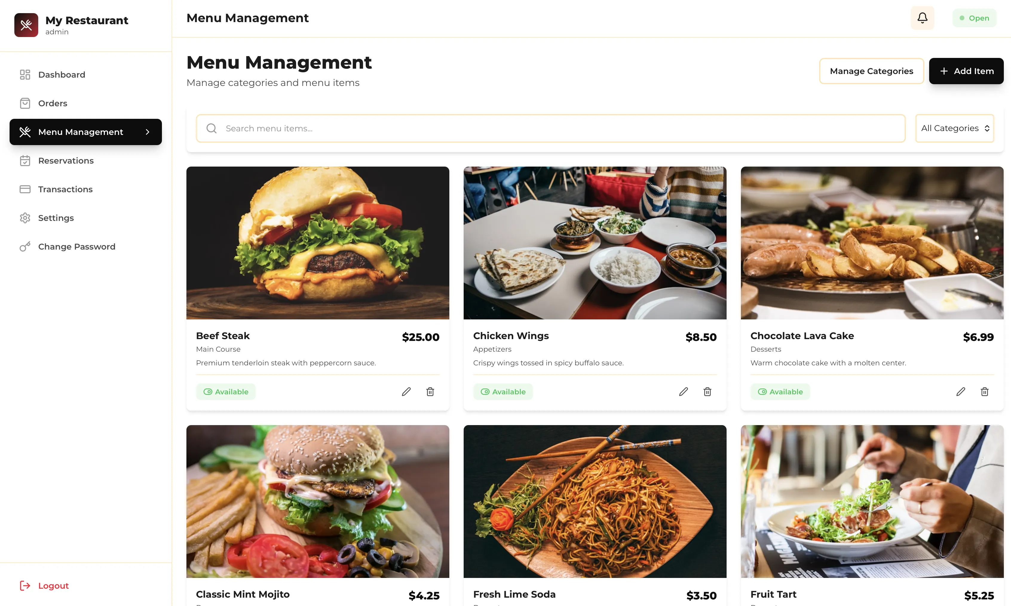 Restaurant Operations Tech
