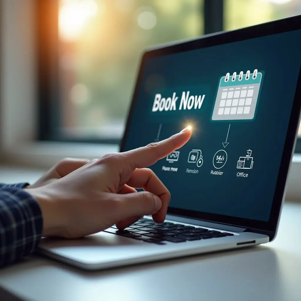 Responsive AI Booking Website